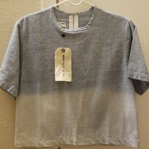 rag & bone short sleeve blouse shirt